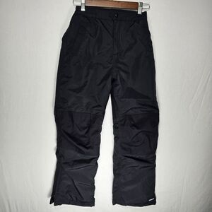Lands' End Boys Black Snow Pants
